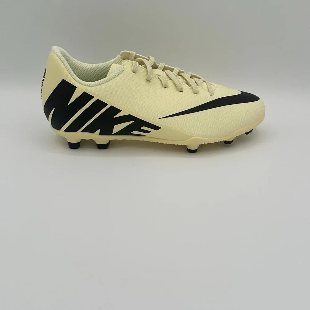 Nike Mercurial Zoom Vapor 15 Club FG Lemonade Cleats DJ5958-700 Youth Sz 5.5/ 7W